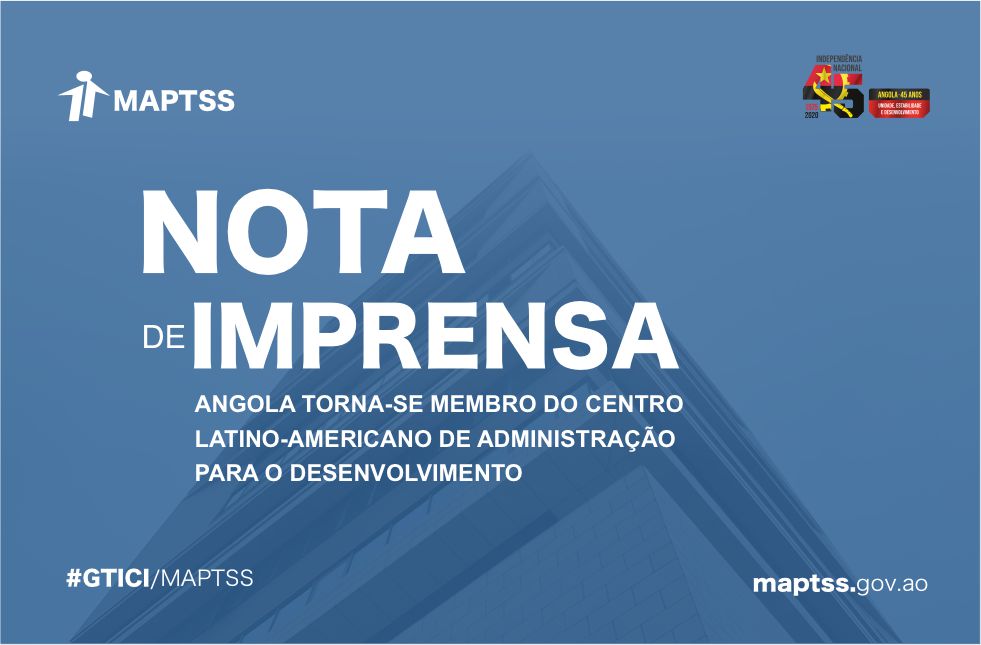 Angola torna-se membro do centro latino-americano de administração para o desenvolvimento