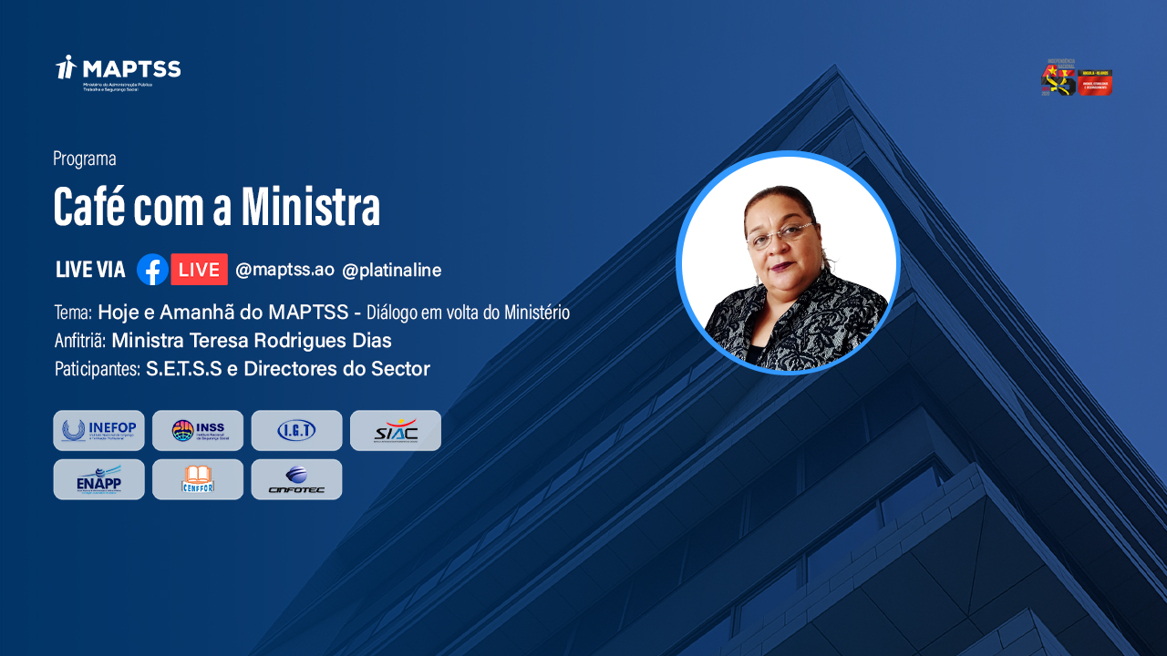 Realiza-se hoje, o Café com a Ministra