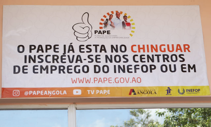 O PAPE chegou ao Huambo e Bié
